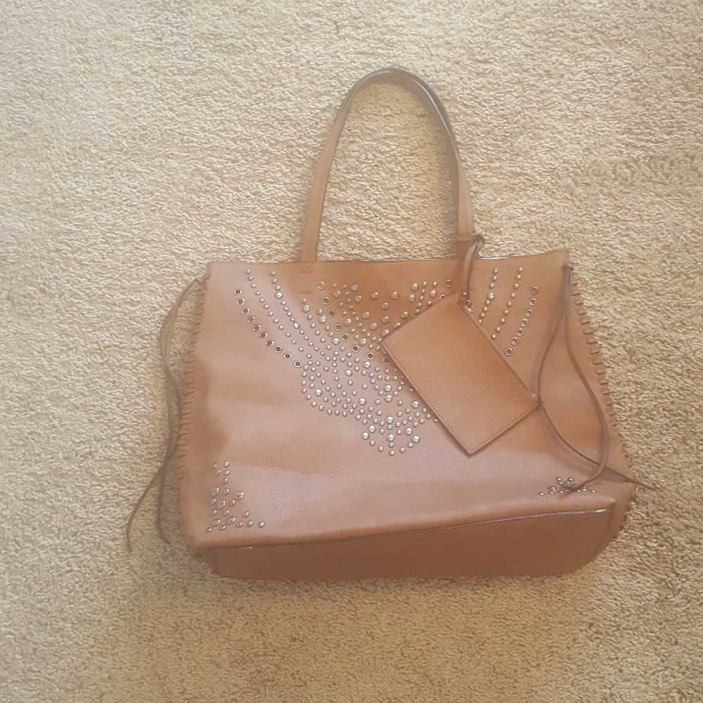 Caramel color big tote